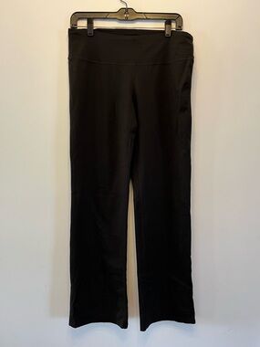 Boot-Cut Black Women's Stretch Pants